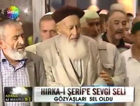 Efendimiz [s.a.v] Mübarek Hırka-i Şerifi.
