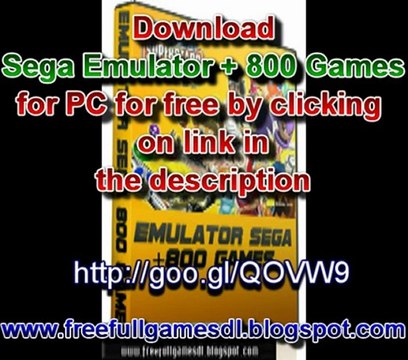 Sega Emulator + 800 Games for PC Cracked Free Full Download