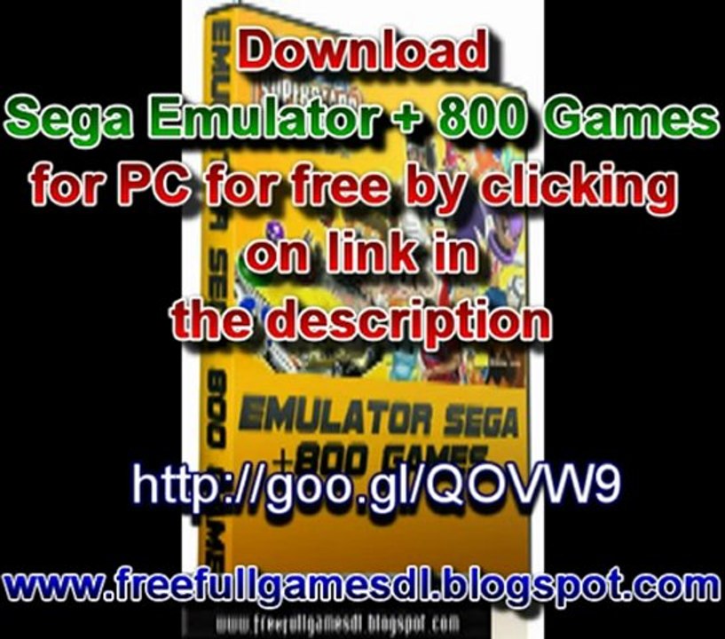 Sega Emulator + 800 Games for PC Cracked Free Full Download