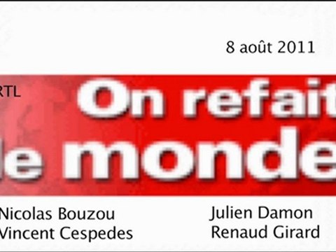Vincent Cespedes - RTL 8 août (fébrilité des marchés boursiers, fichage des allocataires sociaux)