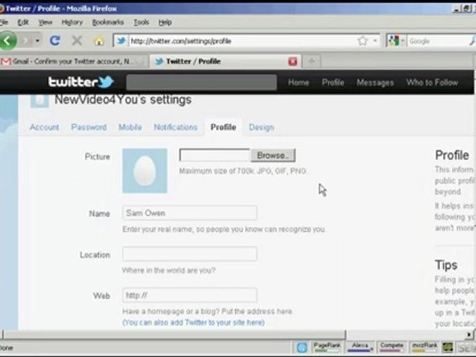 Search Engine Marketing Bendigo: Twitter Setup and Use