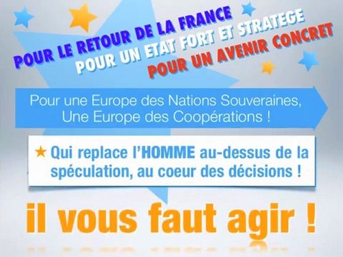 Replacer l'Homme au coeur des décisions ,au-dessus de la spéculation