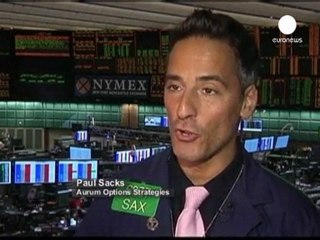 Gold rush and oil slip as shares tumble