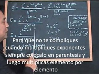 Leyes de Exponentes