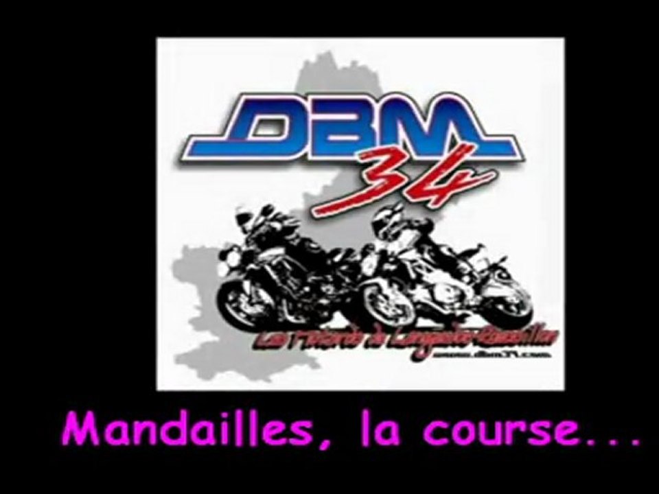 Mandailles. la course.