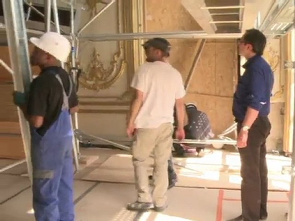 Elysee palace gets quick makeover