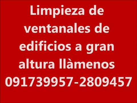 Limpieza de Vidrios de Edificios en Guayaquil 042806464