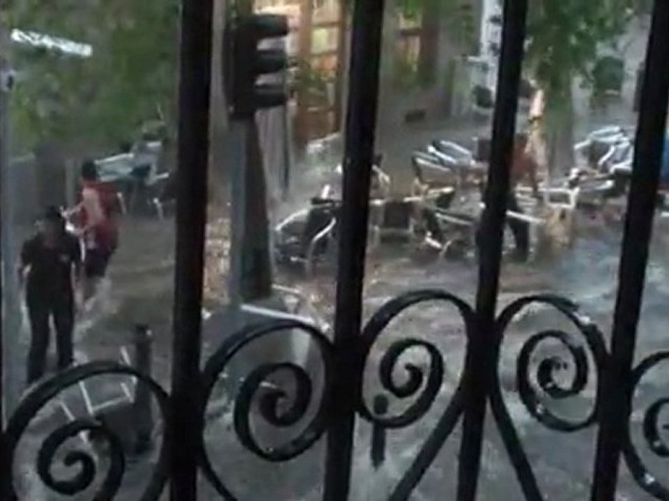 Barcelona. Rain. July 2011.