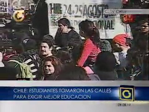 Protestas estudiantiles en Chile