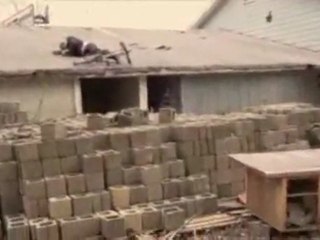 BMX Stunt Rider ALMOST Lands Roof Jump