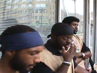 PT18 TWO FAGGOT EDOMITES FRENCH KISS IN FRONT OF THE MEN OF THE LORD...A TRAUMATIZING EVENT