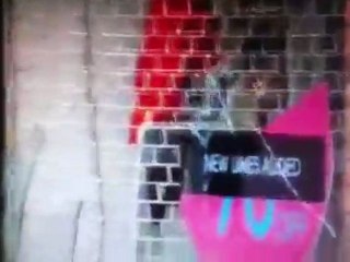 Arsonist Plünderer Auf Film.Manchester Gefangen Heute