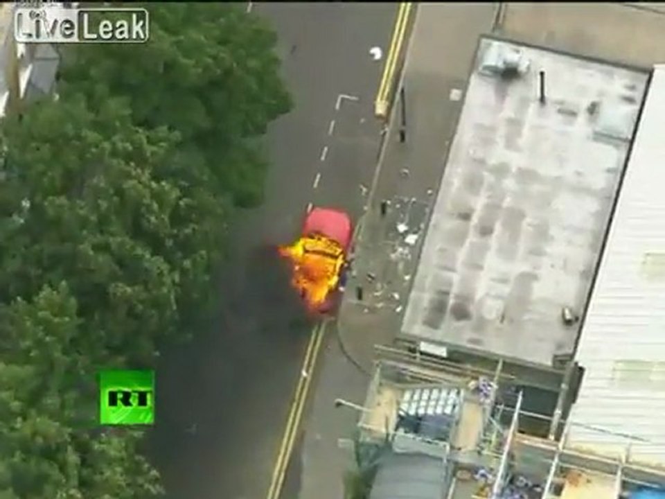 Hackney Unruhen Video ars angezündet, Zusammenstöße am Tag 3 der London Unruhen
