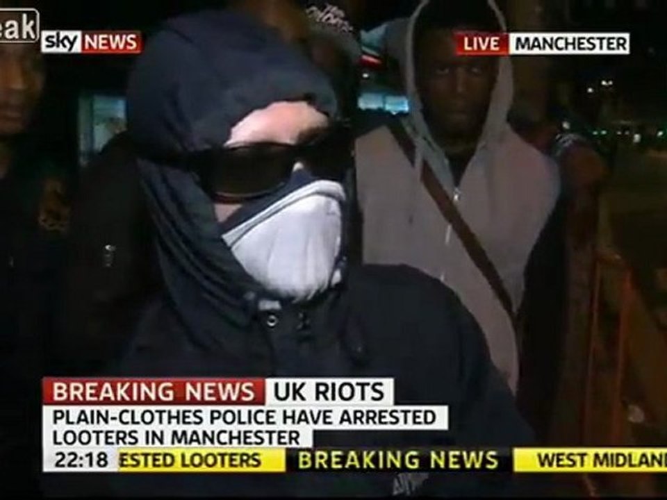 Ja The Village Idiots Are In Town.Manchester Riots.