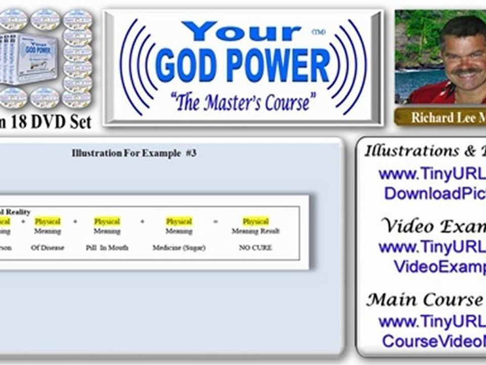 Video #004 of 270 - The Masters Course  - How To Use Your God Power To Find Love Happiness & Success In 2012 And Beyond - Learn The Secrets And Techniques - By New Age Guru Richard Lee McKim Jr. - Chapter 01 - What Is Your God Power - Part 04 of 20