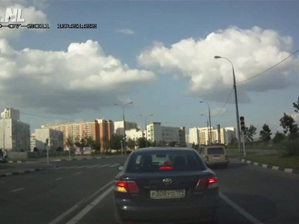 Vater Sohn in Verkehr Fail