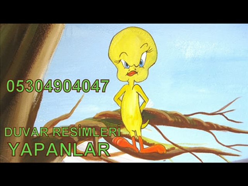 duvar resimleri yapan duvar ressamı