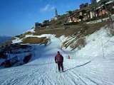 nath au ski avec seb vince et peperre