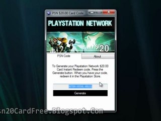 How to Get Free PSN Card 20$ Redeem Code Generator
