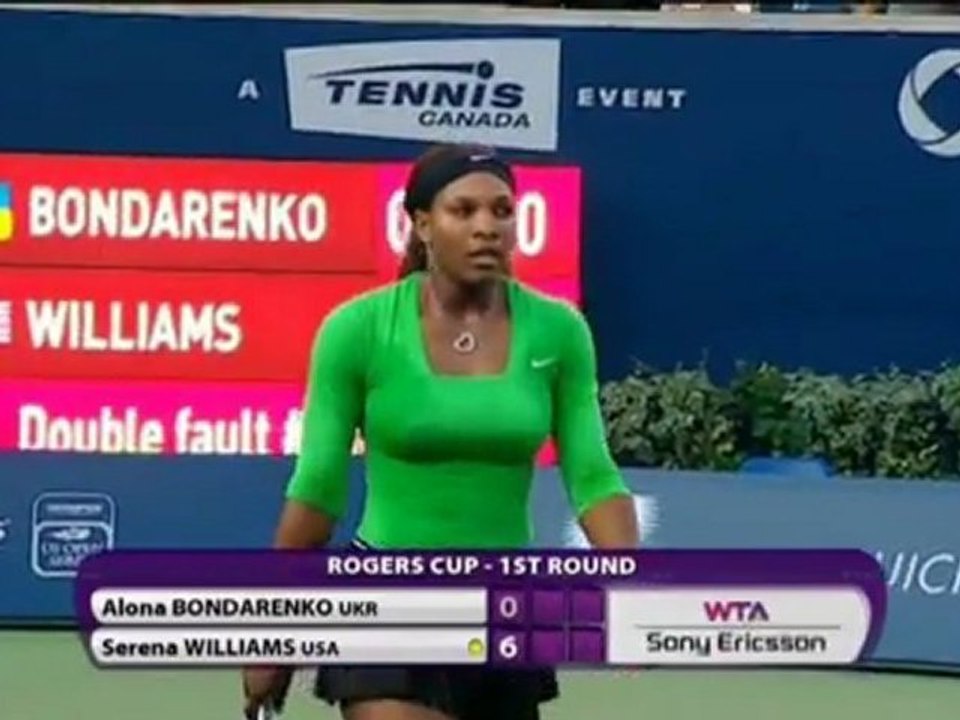 Toronto - Serena Williams stürmt in Runde 2