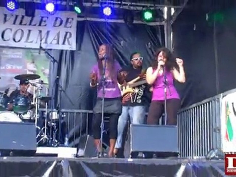 Concert Djanta Foire aux vins Colmar 2011 Scène du parc