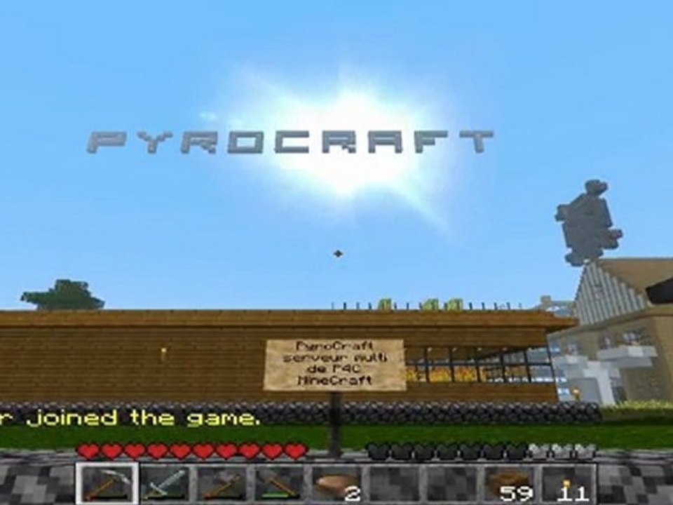 MineCraft: Survivre sur pyroCraft - (Pilote) - Visite du serveur PyroCraft