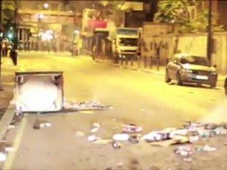 Kristen Stewart Under Police Guard in London After Riots