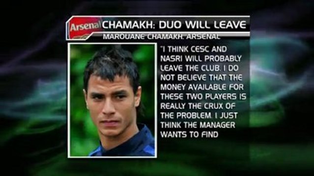 Arsenal - Chamakh: Via Nasri e Fabregas