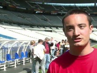 La pelouse du Stade de France ouverte au public