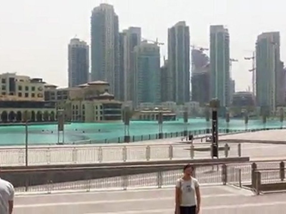 In front of Burj Khalifa