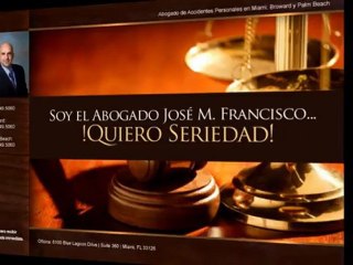 Quiero Seriedad con el Abogado Jose Francisco