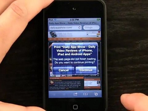 Print to PDF iPhone App Demo - DailyAppShow