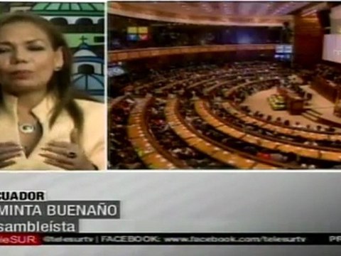 Correa fue frontal en su informe de gobierno: Buenaño