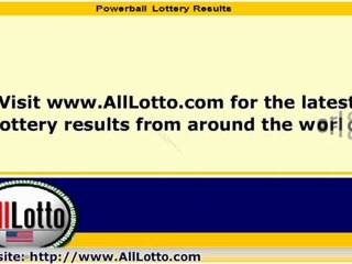 Powerball Lottery Results for August 10, 2011