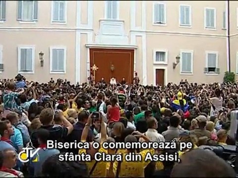 Papa: „Oaze ale spiritului, structură fundamentală a lumii”