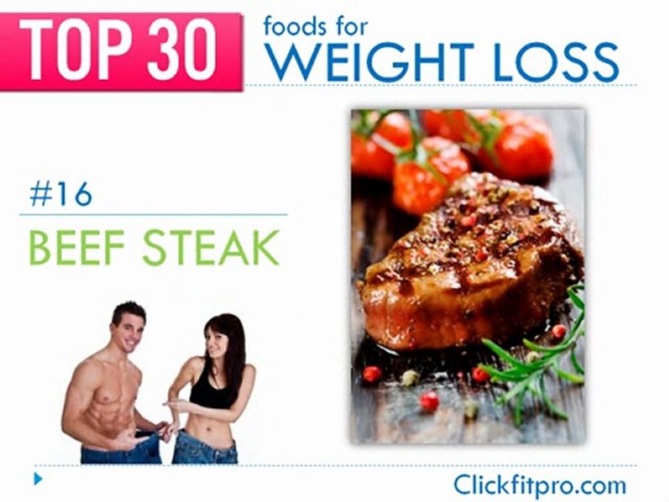 Weight Loss Foods - Top 30 Countdown
