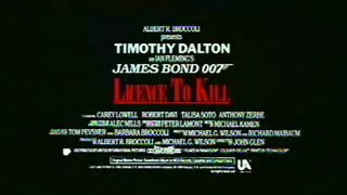 Licence To Kill 007- Trailer 1989