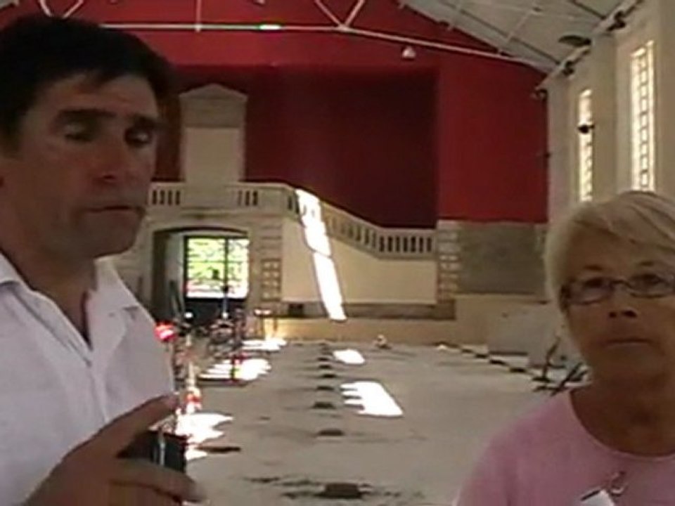 VESOUL : VISITE DES COMMERCANTS SEDENTAIRES SUR LE CHANTIER DES HALLES