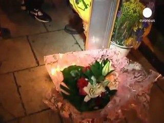 Calm returns to UK city streets