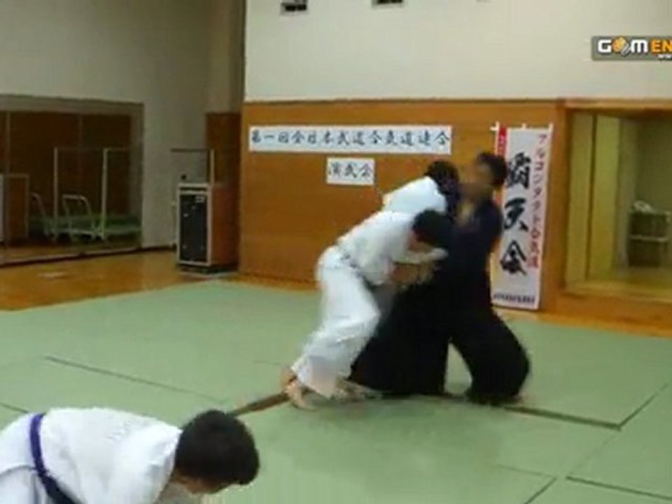 第一回　全日本武道合気道連合　演武会　宗家演武、乱取り稽古　AIKIDO　demonstration