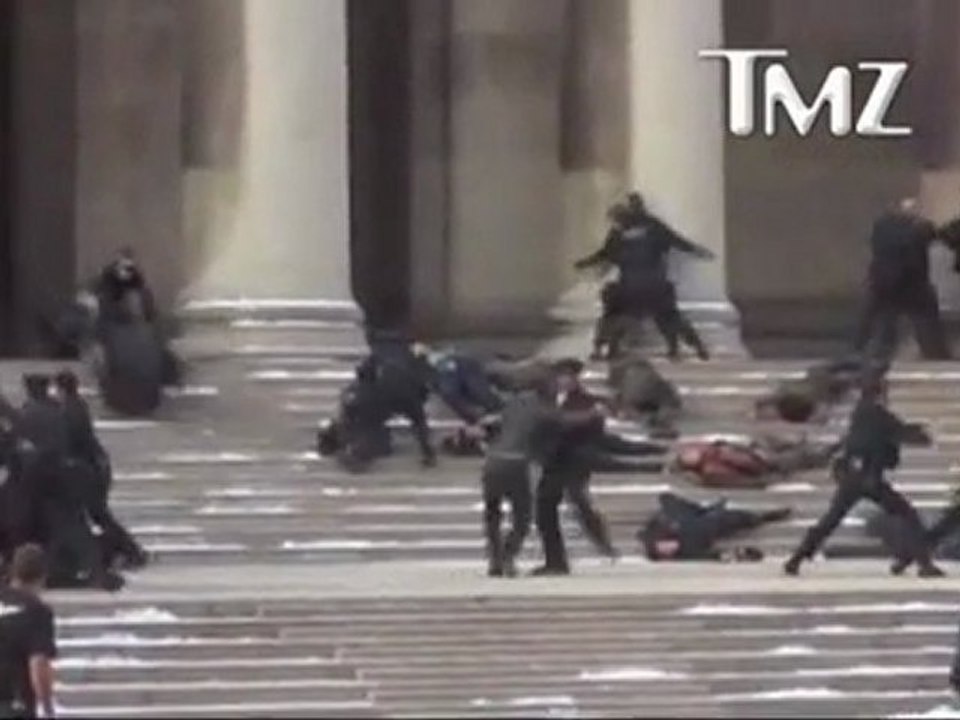 Stunt Woman Anne Hathaway Schlagzeilen IMAX-Kamera Fail