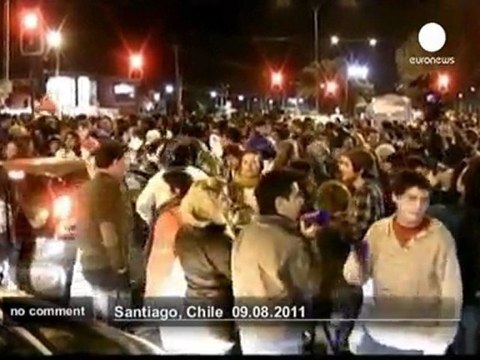 concerts de casseroles au Chili pour la... - no comment