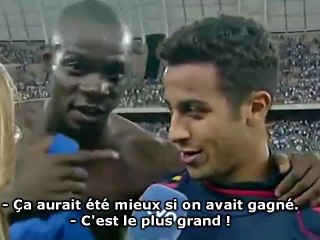 Balotelli : "Thiago est le plus grand"