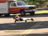 PARROT RIDES SKATEBOARD. CALIFORNIA USA