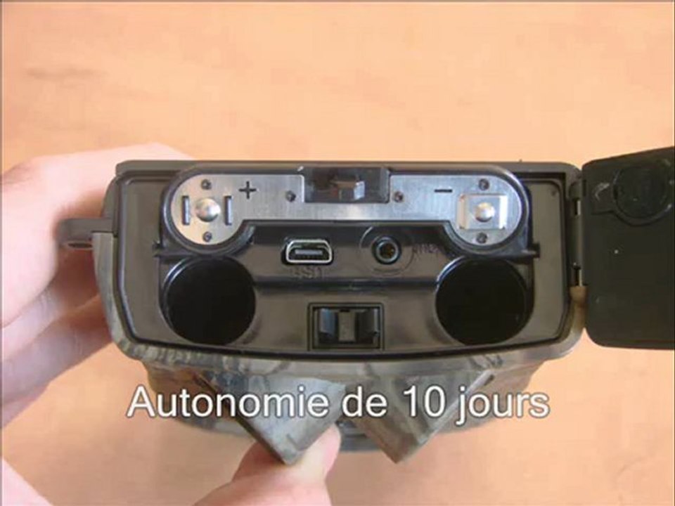 appareil photo avec detecteur de mouvement mobile