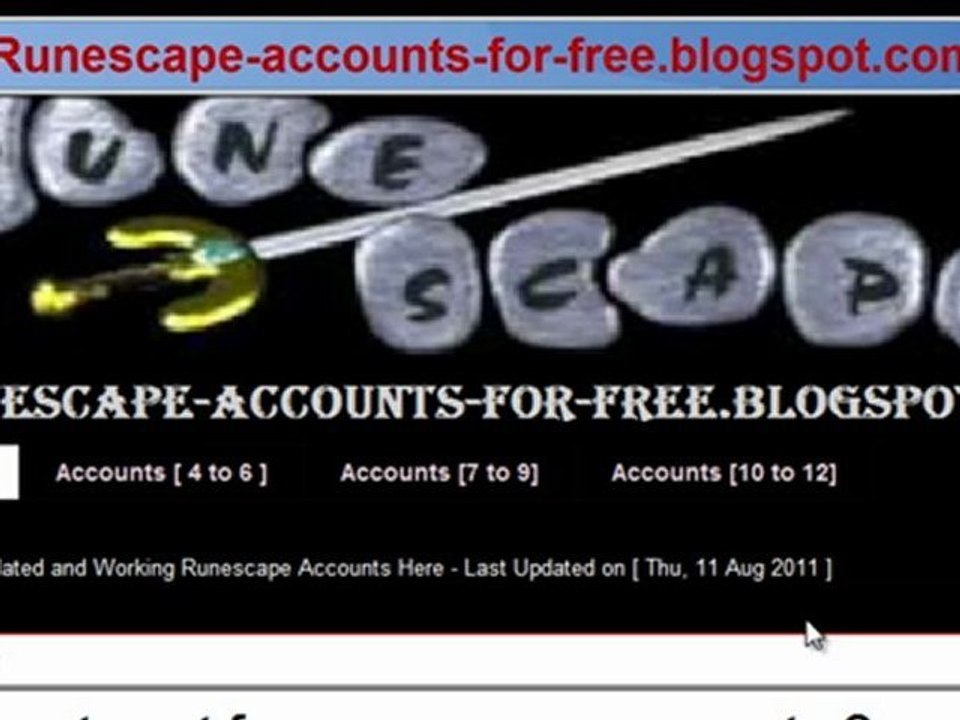 How to download runescape username and Passwords working 100% ?