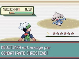 05 Pokemon Emeraude : Bastien et ses Pokemon Combat !