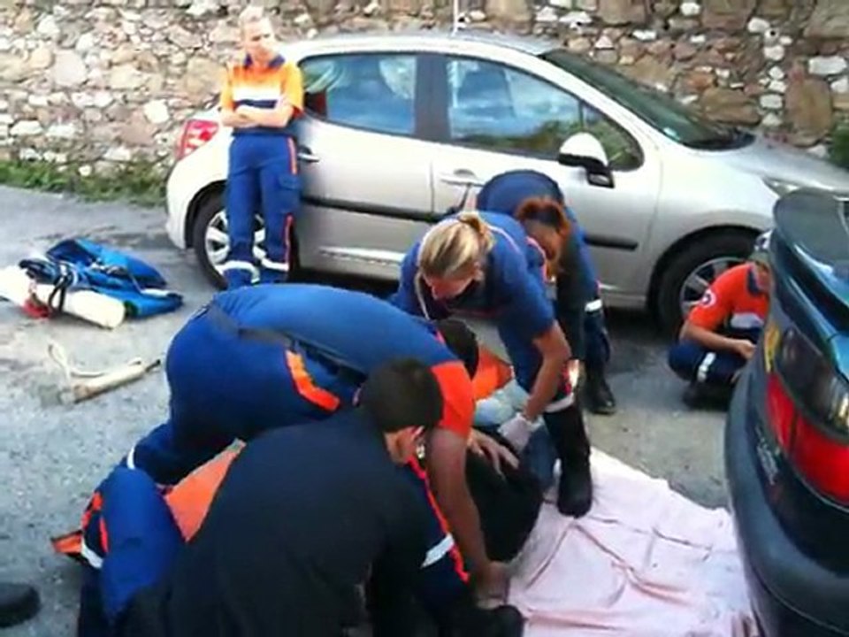 Manoeuvres de secouristes de la Protection Civile de Cannes