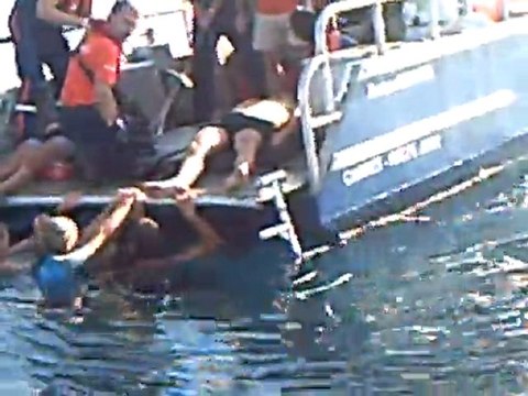 Manoeuvres de secouristes de la Protection Civile de Cannes