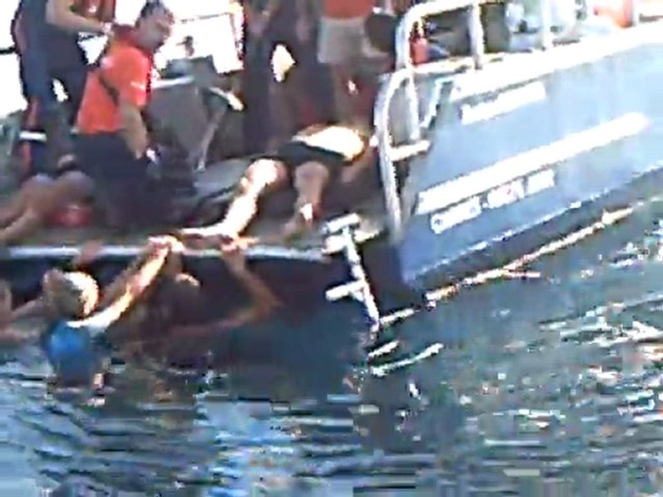 Manoeuvres de secouristes de la Protection Civile de Cannes